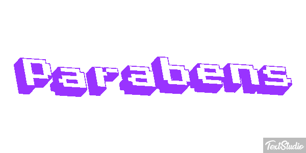 Parabéns Efekt tekstowy
