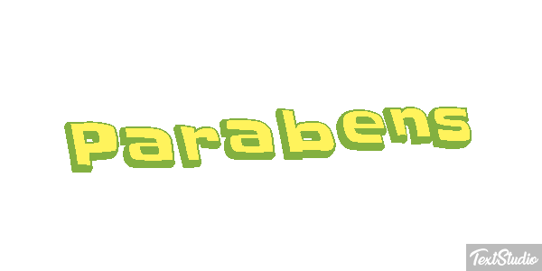 Parabéns Efekt tekstowy