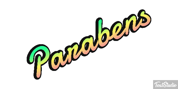 Parabéns Efekt tekstowy
