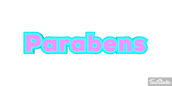 Parabéns Efekt tekstowy