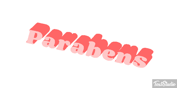 Parabéns Efekt tekstowy