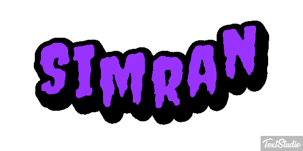 Simran Texteffekt