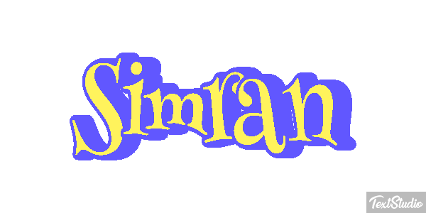 Simran Texteffekt