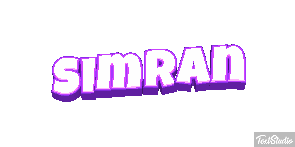Simran Texteffekt