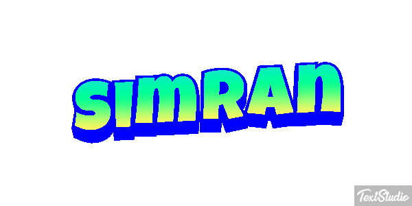 Simran Texteffekt