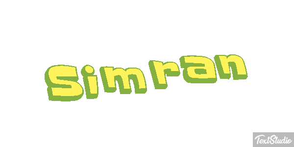 Simran Texteffekt