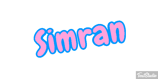 Simran Texteffekt