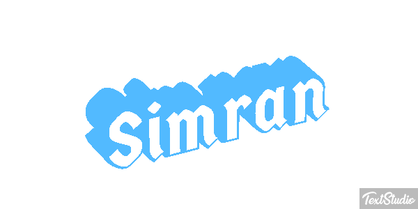 Simran Texteffekt