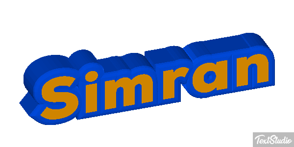 Simran Texteffekt
