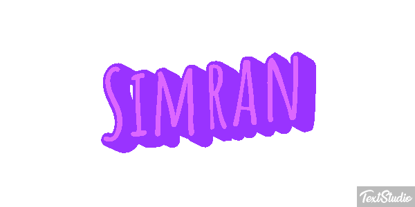 Simran Texteffekt