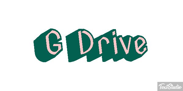 G Drive Texteffekt