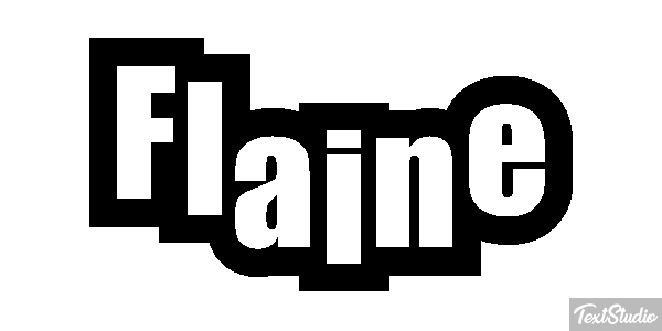 Flaine テキスト効果