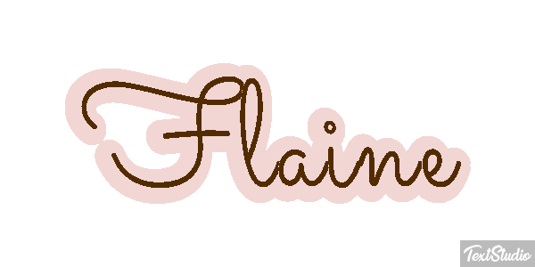 Flaine テキスト効果