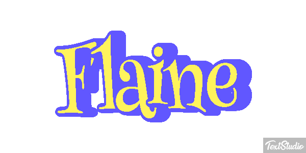 Flaine テキスト効果