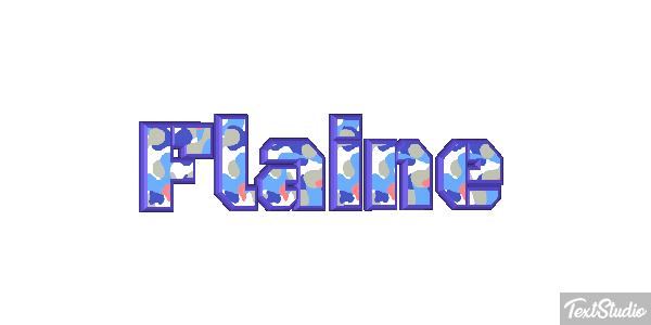 Flaine テキスト効果