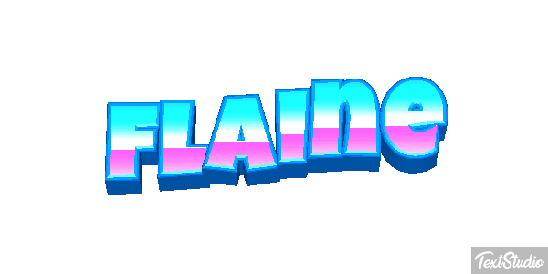 Flaine テキスト効果