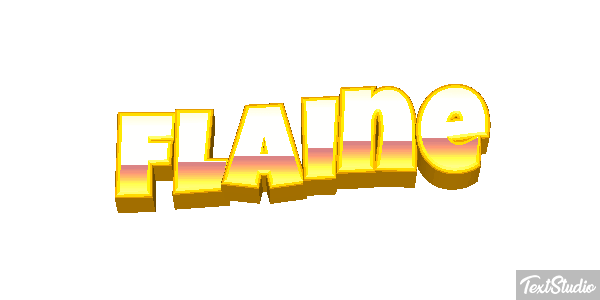 Flaine テキスト効果
