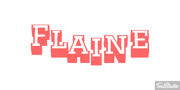 Flaine テキスト効果