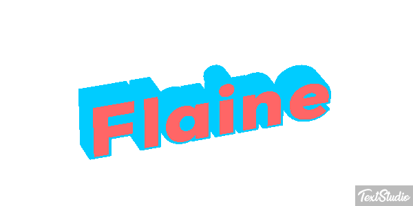Flaine テキスト効果
