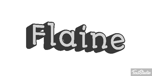 Flaine テキスト効果