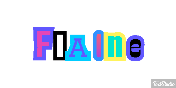 Flaine テキスト効果