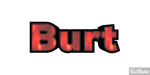 Burt Text effect