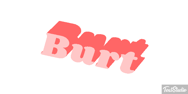 Burt Text effect