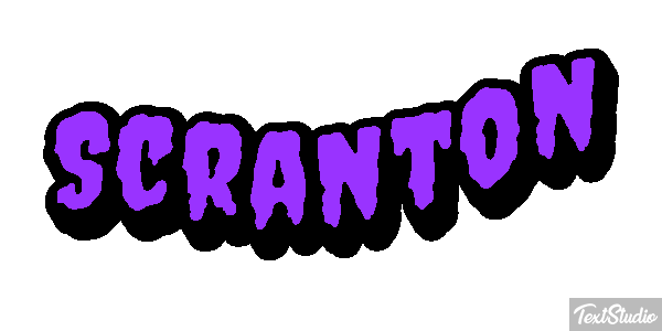 Scranton Tekst effect