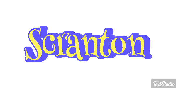 Scranton Tekst effect