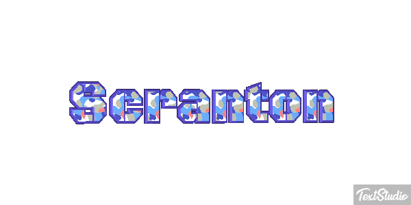 Scranton Tekst effect