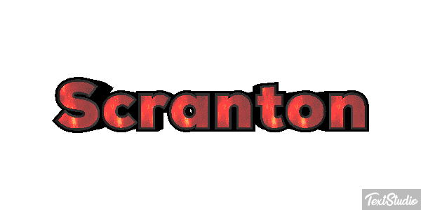 Scranton Tekst effect
