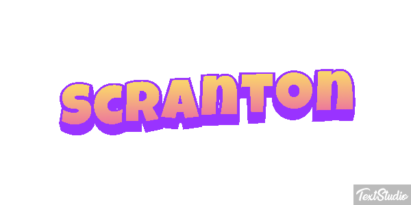 Scranton Tekst effect