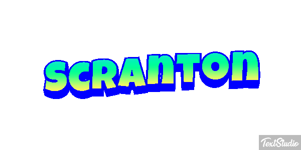 Scranton Tekst effect