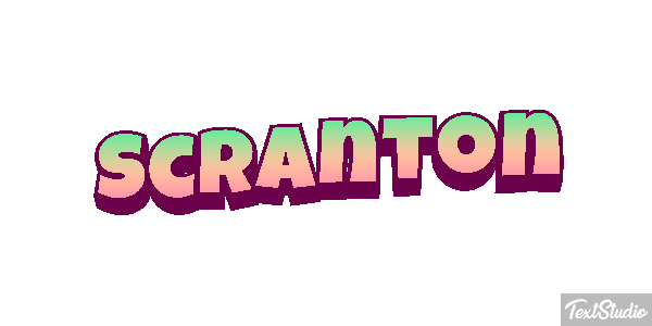 Scranton Tekst effect