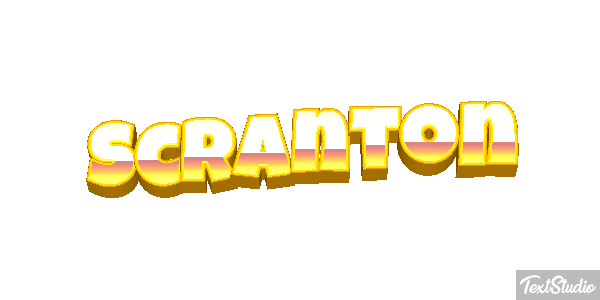 Scranton Tekst effect