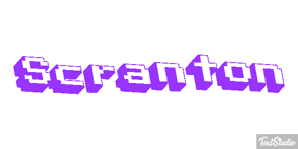 Scranton Tekst effect
