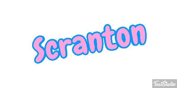 Scranton Tekst effect
