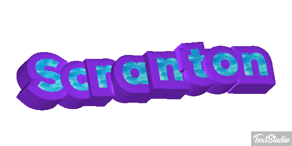 Scranton Tekst effect