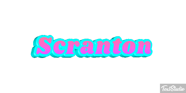 Scranton Tekst effect