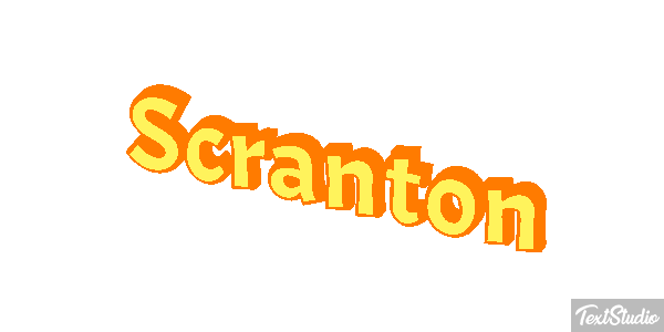 Scranton Tekst effect