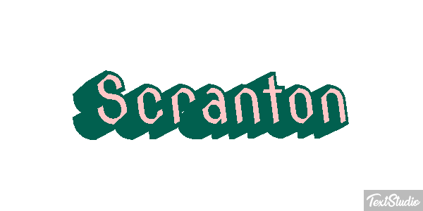 Scranton Tekst effect