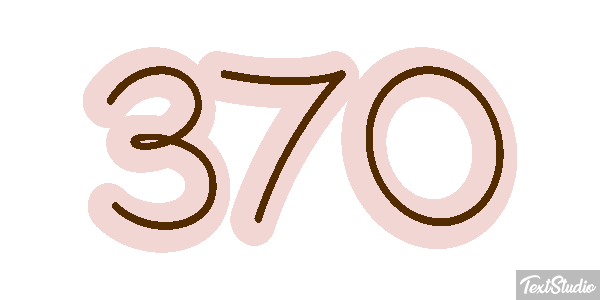 370 Efekt tekstowy