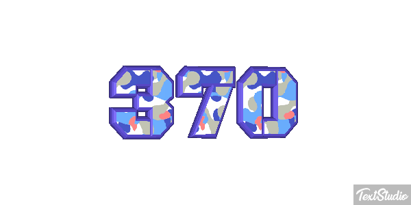370 Efekt tekstowy