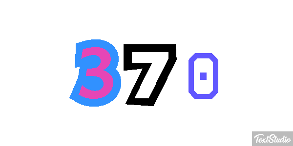 370 Efekt tekstowy
