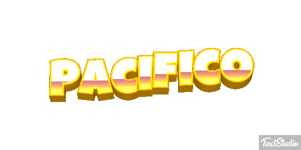 Pacifico Effetto testo