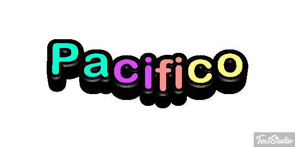 Pacifico Effetto testo