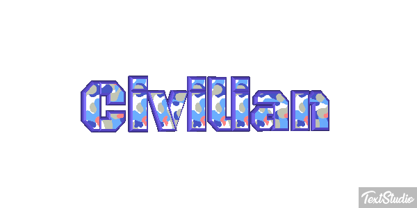 Civilian Текстовый эффект