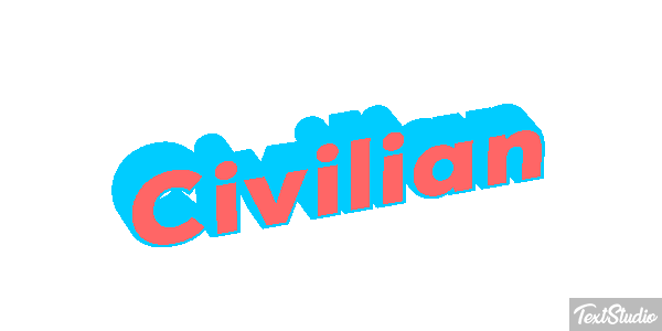 Civilian Текстовый эффект
