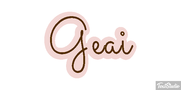 Geai Effet de texte