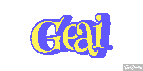 Geai Effet de texte